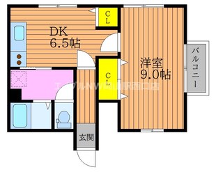 それいゆ奉還町Ⅲの物件間取画像